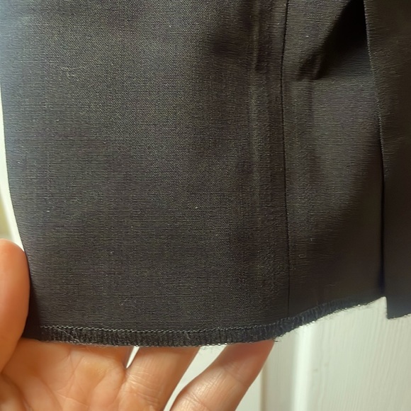 Coach Dress Wool Suit Pants Black Unhemmed - Picture 3 of 8